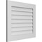 Ekena Millwork Vertical Surface Mount PVC Gable Vent: Non-Functional, w/ 3-1/2"W x 1"P Standard Frame, 30"W x 26"H GVPVE30X2601SN - alternate 5